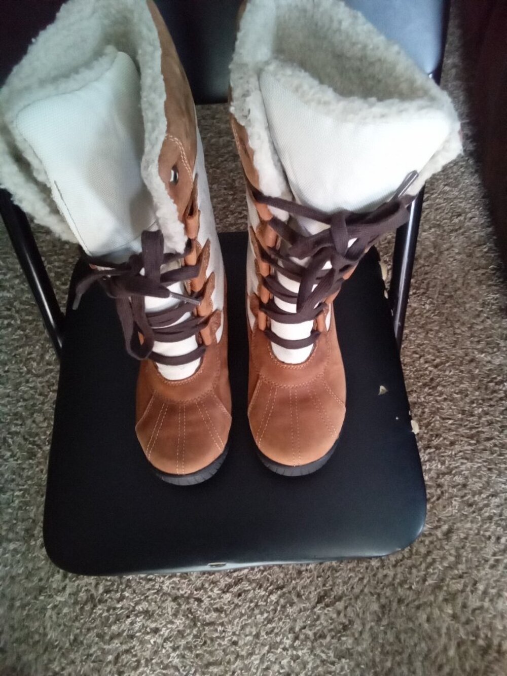 The Timberland MT Hayes Women's Insulated Tall Boot in Mud Brown,